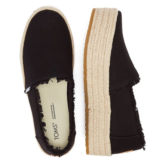 TOMS Canvas Valcia Vrouwen Zwarte Espadrilles - Image 6