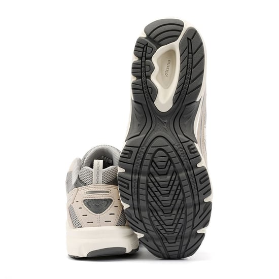 Mizuno MXR Casusal Wit/Zilver Wolk Trainers - Image 4
