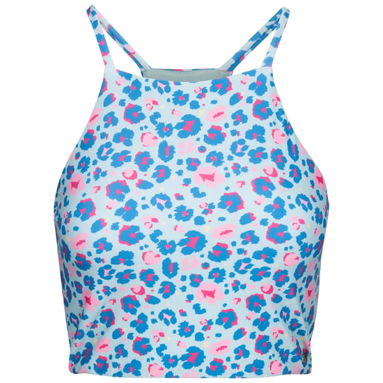 Trespass Dames/Dames Harlow Zwemtop met Luipaardprint (Lichte Salie) - Image 1