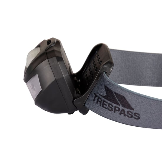 Trespass Bazan Oplaadbare Hoofdlamp (Zwart) - Image 2