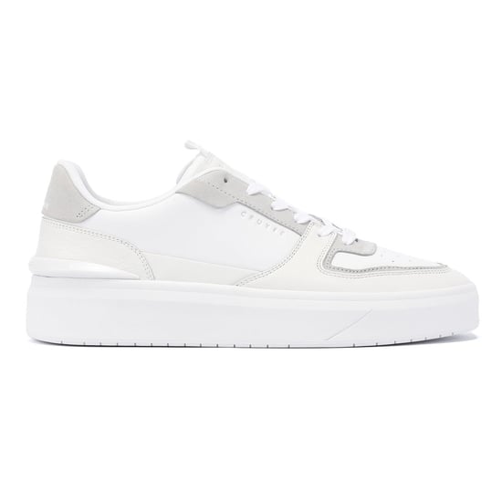 Cruyff Surefire Tennis Leather Heren Wit/Grijs Trainers - Image 5