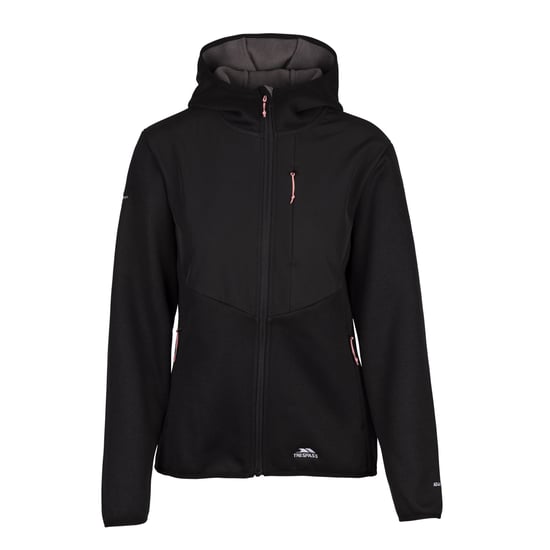 Trespass Dames/Dames Tierra Fleece Jas (Zwart) - Image 1