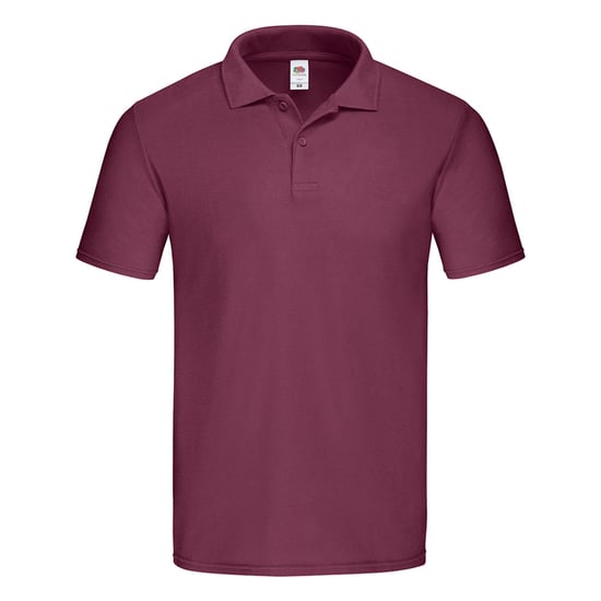 Fruit of the Loom Unisex Adult Origineel Poloshirt (Bourgondië) - Image 1