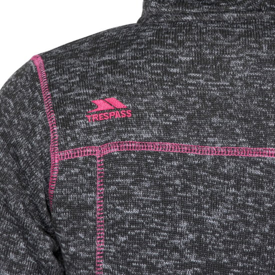 Trespass - Dames Odella Fleece Jas (Zwart) - Image 3