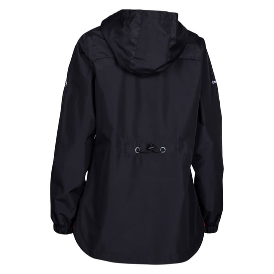 Trespass Dames/dames Flourish Waterproof Jasje (Zwart) - Image 2