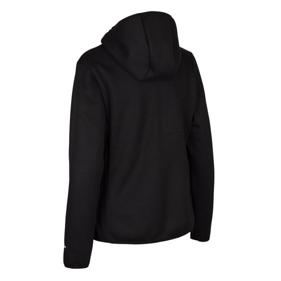 Trespass Dames/Dames Tierra Fleece Jas (Zwart) - Image 2