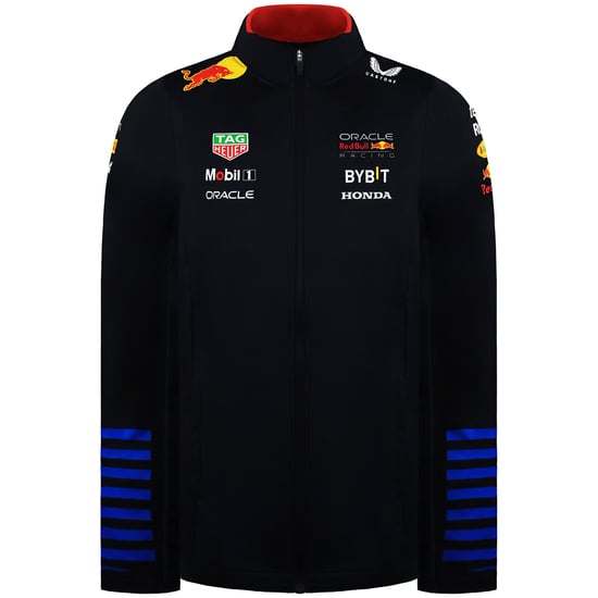 Red Bull Racing F1 Team 2024 Unisex Navy Softshell Jacket - Image 1