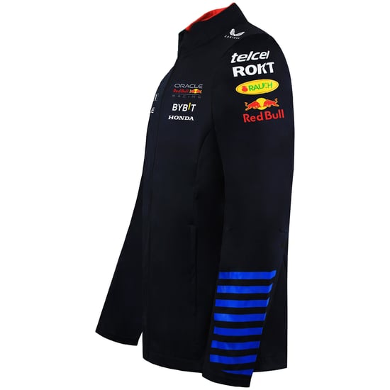 Red Bull Racing F1 Team 2024 Unisex Navy Softshell Jacket - Image 2