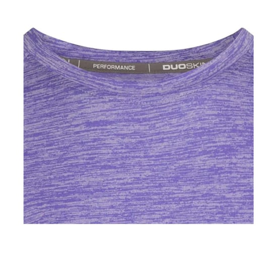 Trespass Dames/Dames Selinne Duo Skin Active Top (Lila mergel) - Image 4