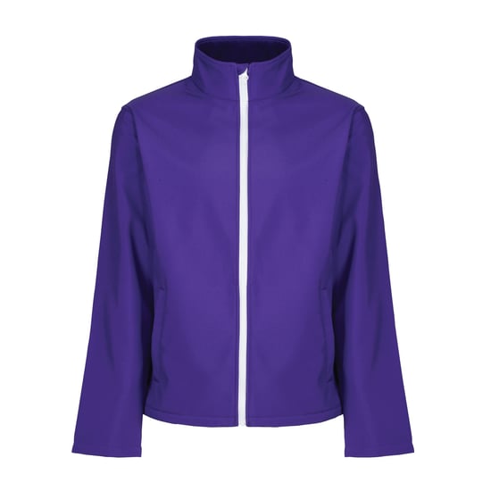 Regatta - Heren Ablaze Printable Softshell Jas (Paars/Zwart) - Image 1