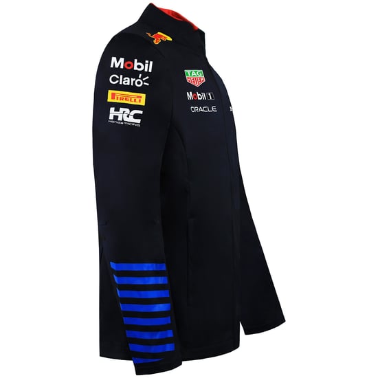 Red Bull Racing F1 Team 2024 Unisex Navy Softshell Jacket - Image 3