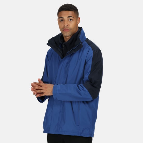 Regatta - Heren Defender III 3-in-1 Waterdichte en Winddichte Jas (Blauw/Navy) - Image 4