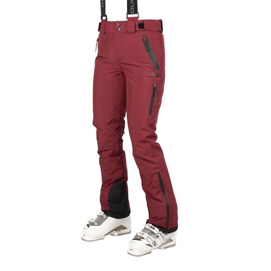 Trespass Dames/Dames Marisol II DLX Waterdichte Skibroek (Donkere kers) - Image 1