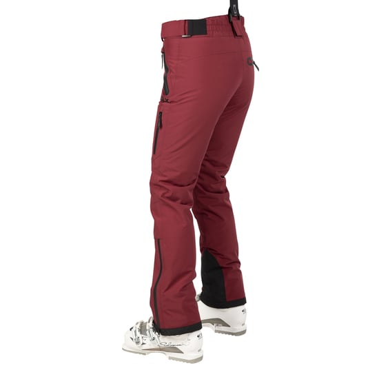Trespass Dames/Dames Marisol II DLX Waterdichte Skibroek (Donkere kers) - Image 2