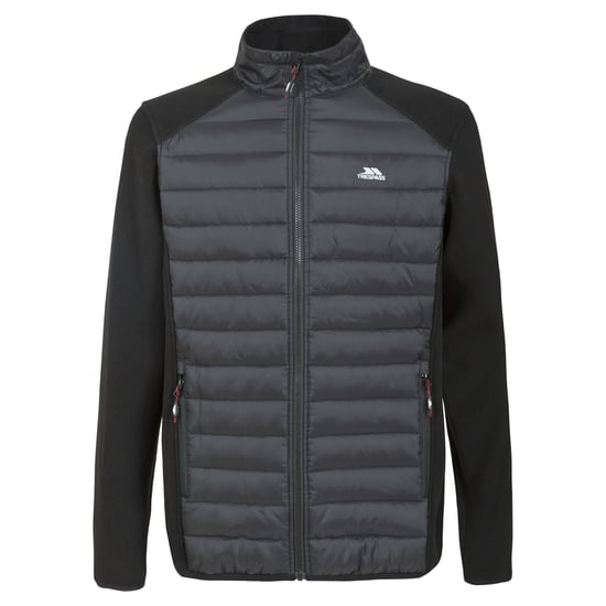 Trespass - Heren Saunter Fleece Jas (Zwart) - Image 1