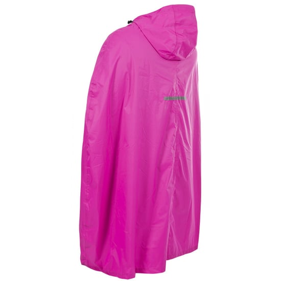 Trespass - Unisex Qikpac Waterdichte Opbergbare Poncho met Capuchon (Paars) - Image 2