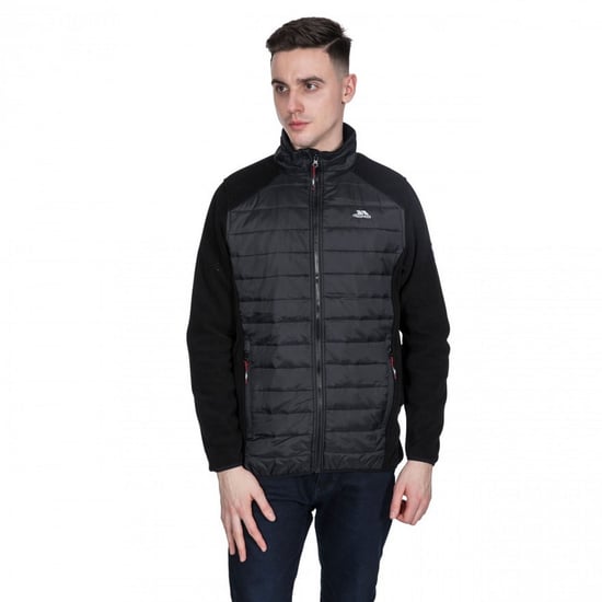 Trespass - Heren Saunter Fleece Jas (Zwart) - Image 3