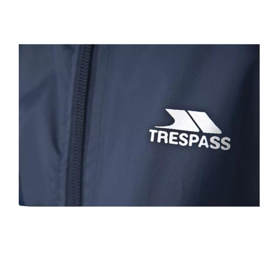 Trespass Kinderen/Kinderen-Knop Waterdicht Regenpak (Marineblauw) - Image 3