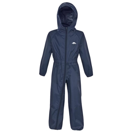 Trespass Kinderen/Kinderen-Knop Waterdicht Regenpak (Marineblauw) - Image 4
