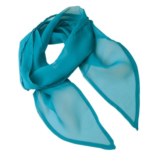 Premier Dames/Dames Chiffon Sjaal (Teal) - Image 2