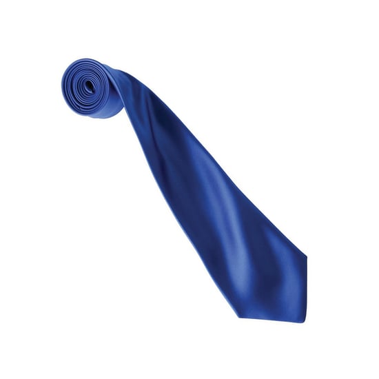 Premier Kleurencollectie Satijnen Stropdas (Koningsblauw) - Image 2