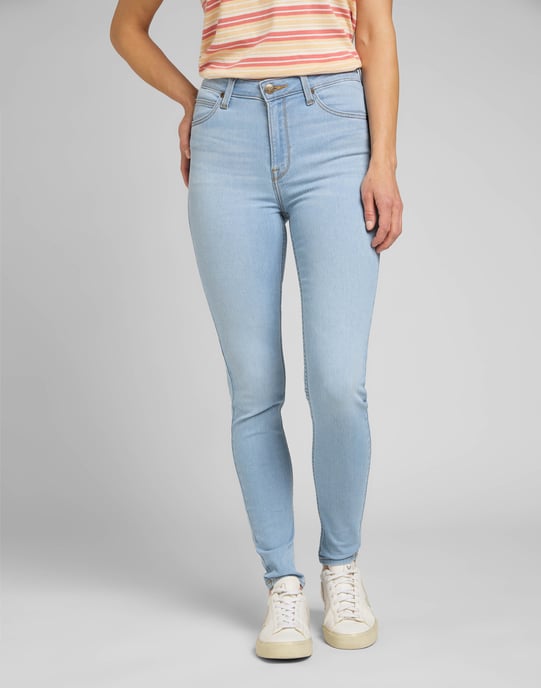 Lee Carlett High Extra Light Worn In Jeans - Image 3