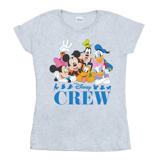 Disney Dames/Dames Mickey Mouse Disney Vrienden Katoenen T-Shirt (Sportgrijs) - Image 1
