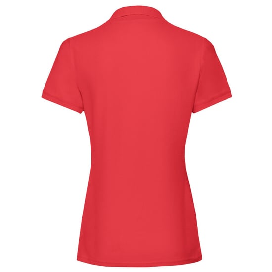 Fruit of the Loom Dames/dames Premium Poloshirt (Rood) - Image 3