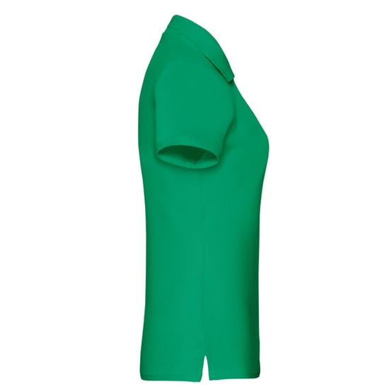 Fruit of the Loom Dames/dames Premium Poloshirt (Kelly Groen) - Image 3