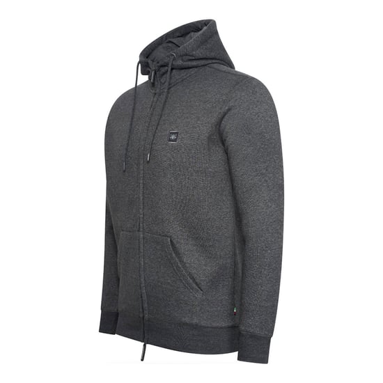 Cappuccino Italia Hoodies Fleece Zip Hood Grijs - Image 1