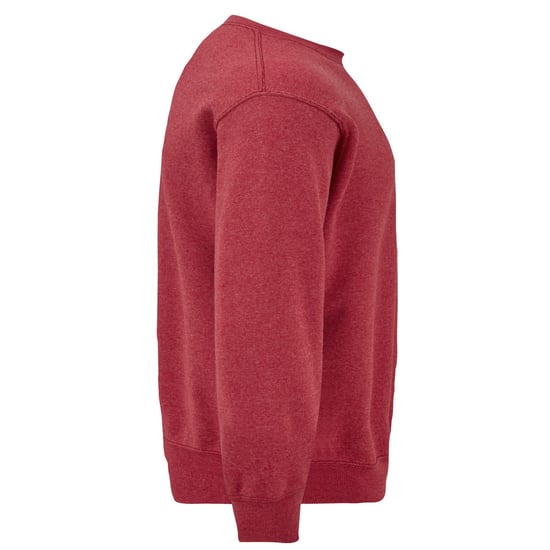 Fruit of the Loom Klassiek Heather Sweatshirt voor volwassenen (Rood) - Image 3