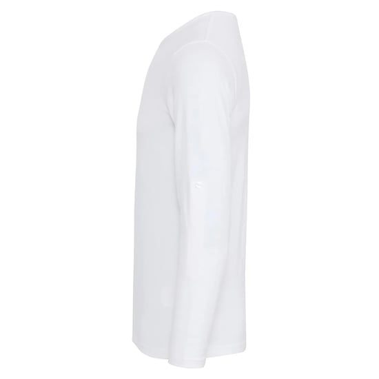 Premier Heren Long John met opgerolde mouwen T-Shirt (Wit) - Image 3