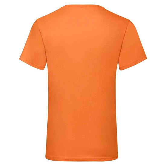 Fruit of the Loom Unisex Adult Waardevol V Hals T-shirt (Oranje) - Image 2