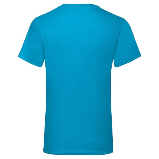 Fruit of the Loom Unisex Adult Waardevol V Hals T-shirt (Azuurblauw) - Image 2