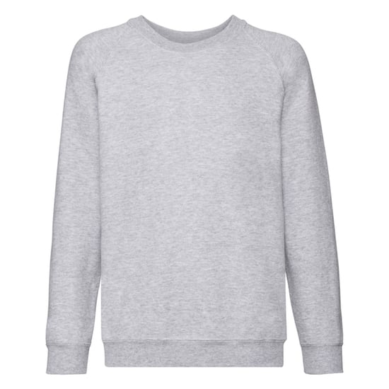 Fruit of the Loom Kinder/Kids Klassiek Heather Raglan Sweatshirt (Heide Grijs) - Image 1