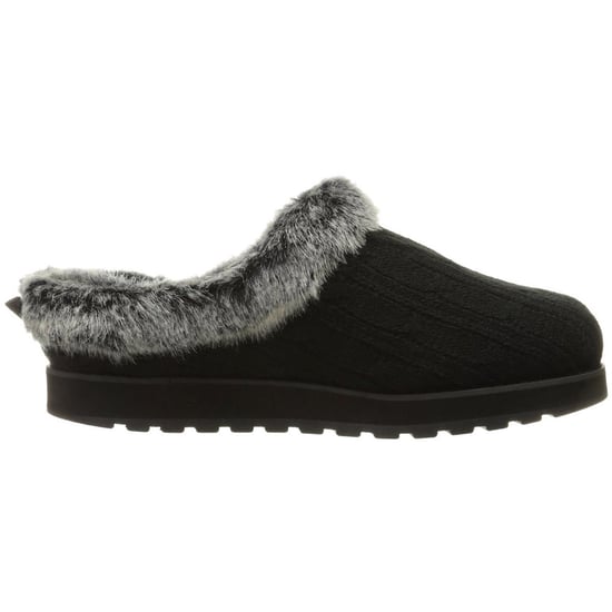 Women's Skechers Keepsakes Ice Angel Slippers in Black - Image 3