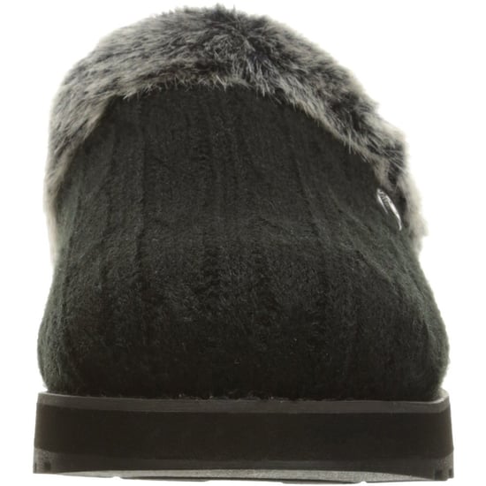 Women's Skechers Keepsakes Ice Angel Slippers in Black - Image 4