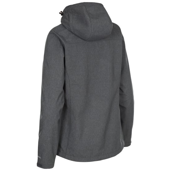 Trespass - Dames Claren II Waterdichte Softshell Jas (Donkergrijs/Blush Mergel) - Image 3