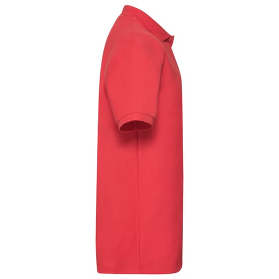 Fruit of the Loom Heren Zwaargewicht Poloshirt (Rood) - Image 3