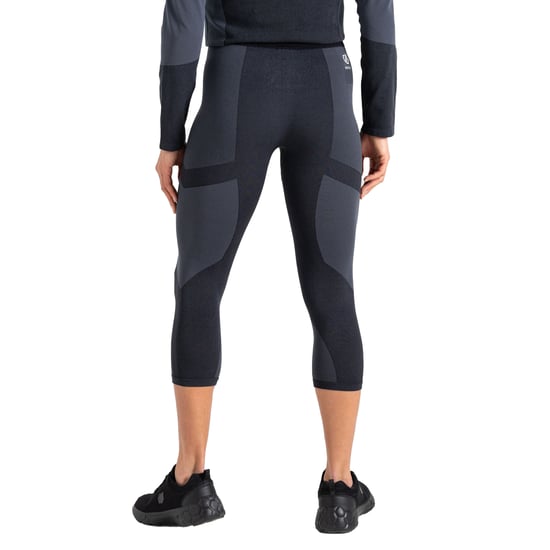 Dare 2B Dames/Dames In De Zone II Paneel 3/4 Legging (Zwart/Zwart) - Image 2