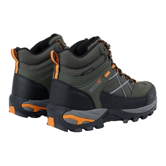 Regatta Heren Samaris III wandelschoenen (Donker Khaki/Vos) - Image 2