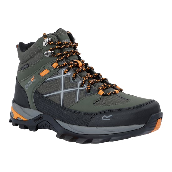 Regatta Heren Samaris III wandelschoenen (Donker Khaki/Vos) - Image 3