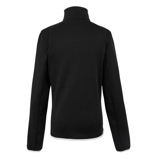 Regatta Dames/Dames Newhill II Full Zip Fleecejack (Zwarte/Oesterzwam) - Image 2