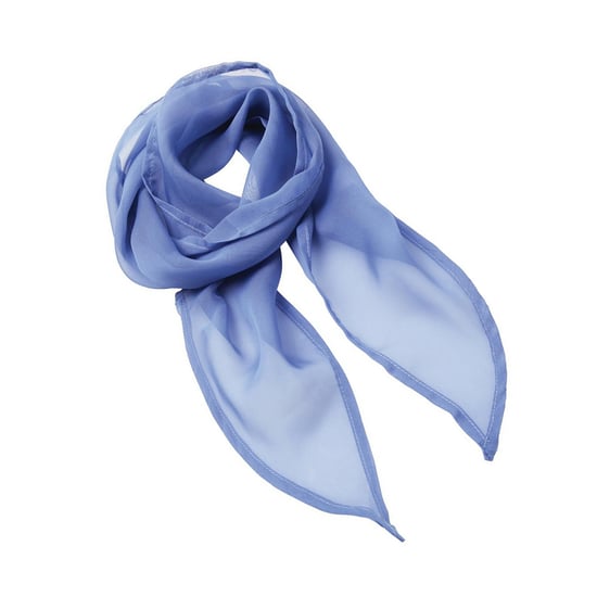 Premier Dames/Dames Chiffon Sjaal (Middenblauw) - Image 2