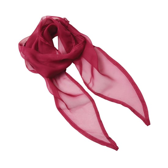 Premier Dames/Dames Chiffon Sjaal (Heet Roze) - Image 2
