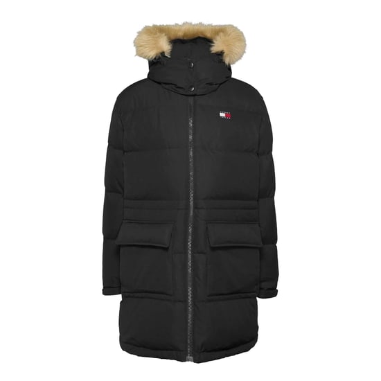 Tommy Jeans Jas winter Midi Alaska Faux Fur Jacket Zwart - Image 1