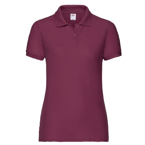 Fruit of the Loom Dames/dames Poloshirt (Bourgondië) - Image 1