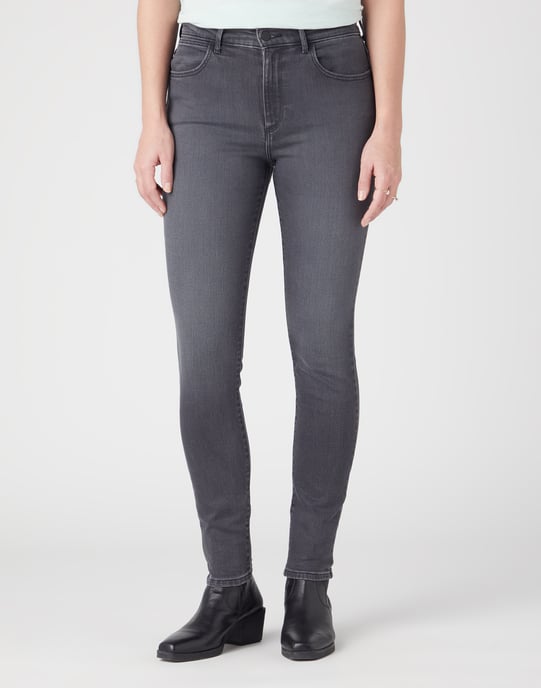 Wrangler  High Skinny  Ashes Jeans - Image 3