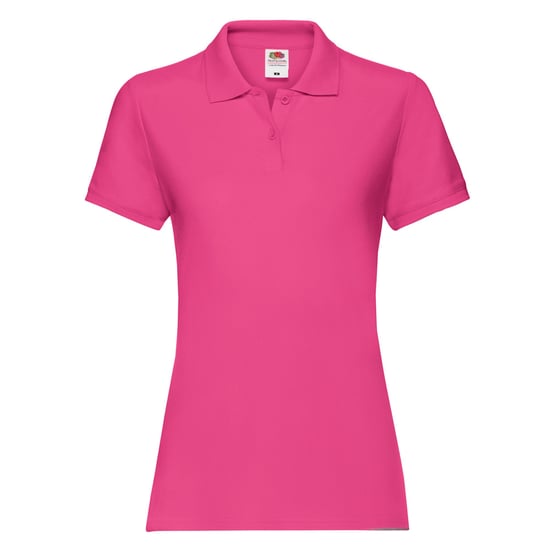 Fruit of the Loom Dames/dames Premium Poloshirt (Fuchsia) - Image 1