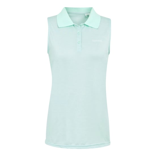 Regatta Dames/Dames Tima II Mouwloos Poloshirt (IJzige ochtend) - Image 1